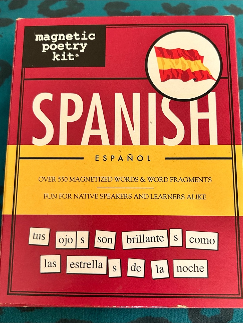 Magnetic Poetry Kit - Spanish Word Set